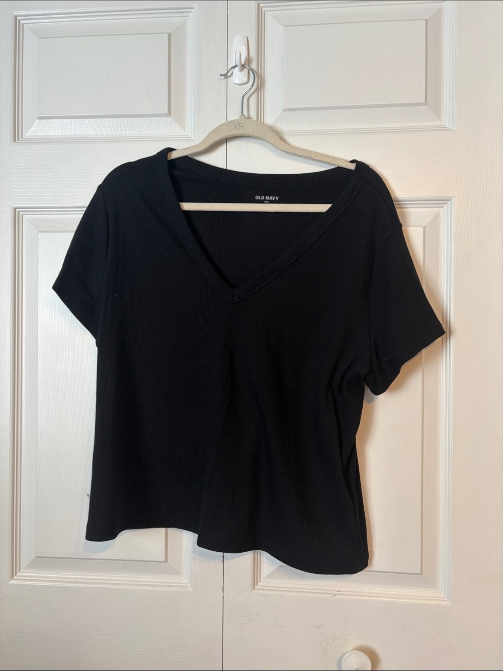 Women’s Black V-Neck